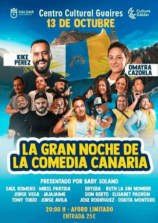 La gran noche de la comedia canaria